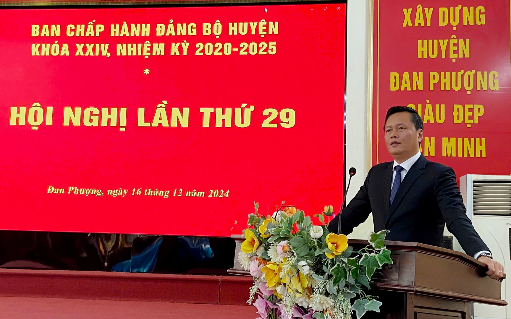 Huyện Đan Phượng: tổng giá trị sản xuất năm 2024 ước đạt hơn 21.700 tỷ đồng