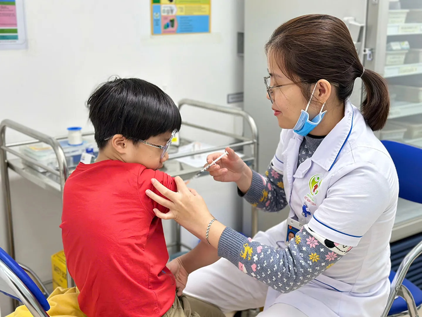 Hà Nội tiếp tục tiêm vaccine sởi cho trẻ từ 1 đến 5 tuổi