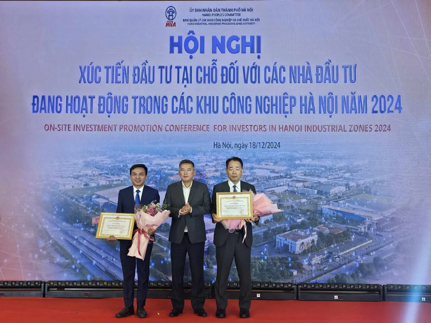 Hà Nội xúc tiến với các nhà đầu tư trong khu công nghiệp năm 2024