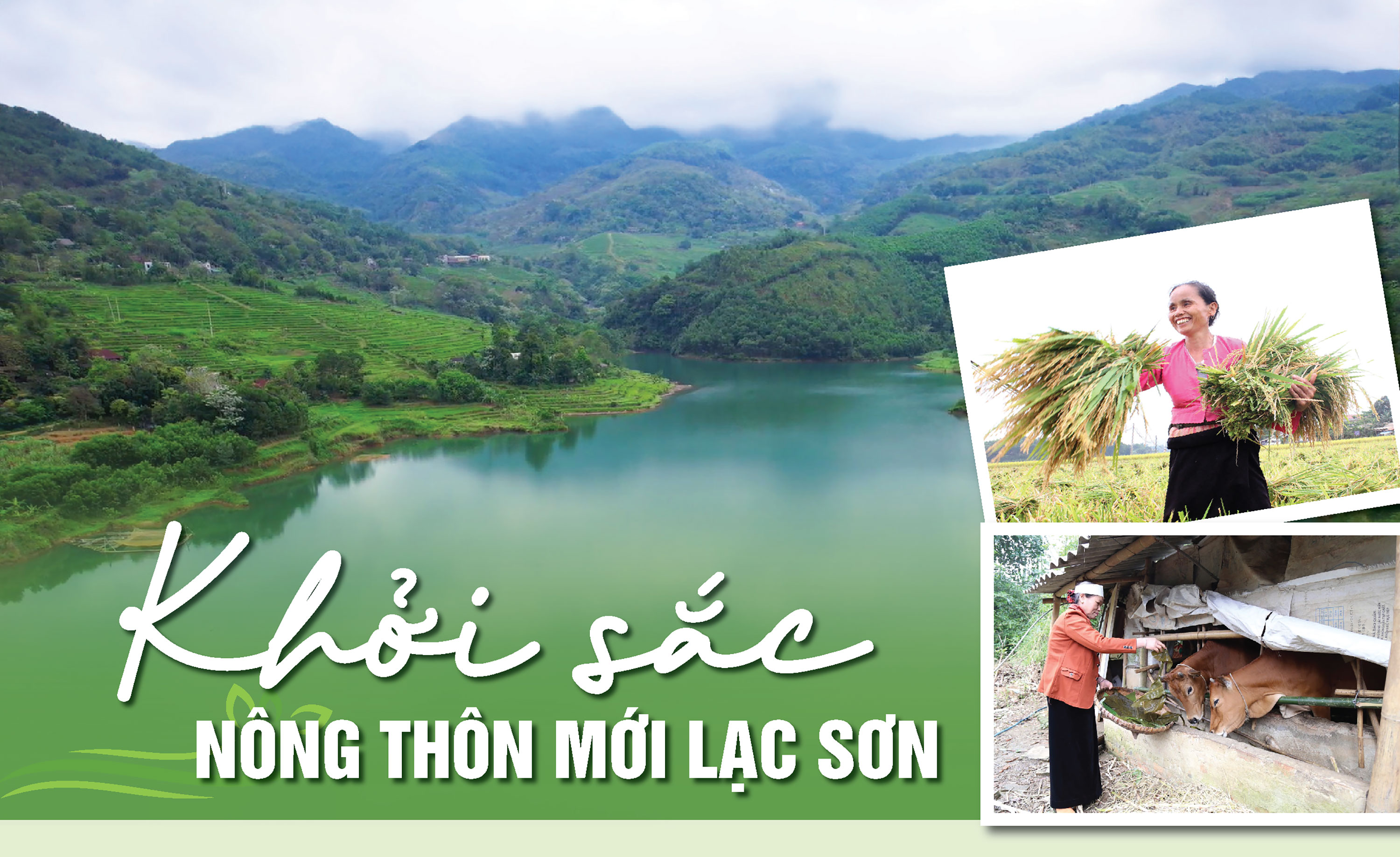 Khởi sắc nông thôn mới Lạc Sơn