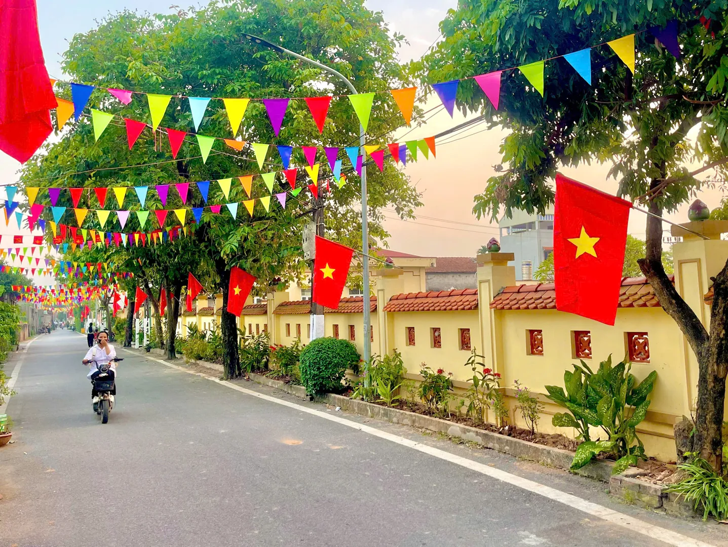 Huyện Đan Phượng: chú trọng tạo cảnh quan môi trường xanh, sạch, đẹp