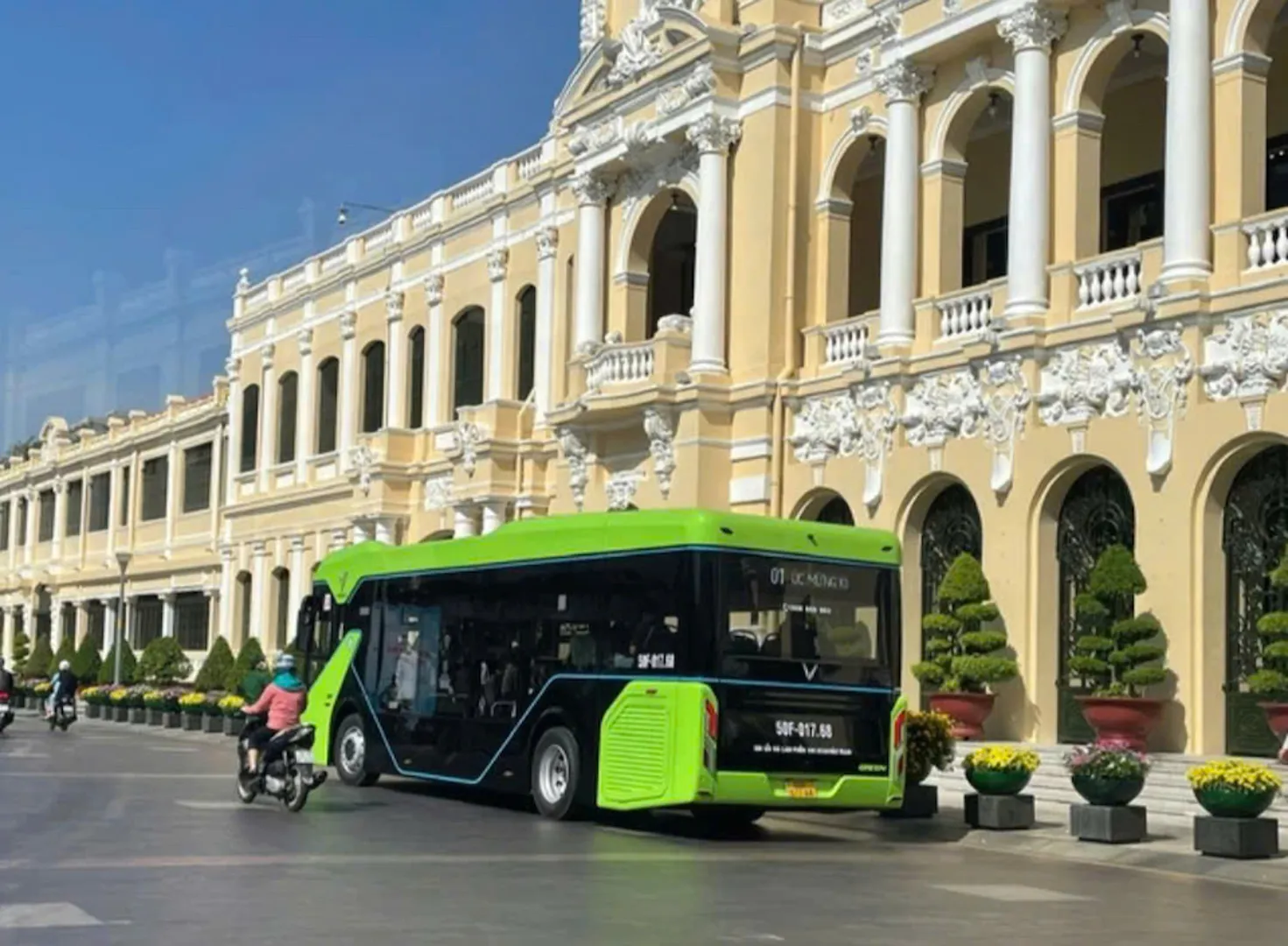 TP Hồ Chí Minh hướng tới sử dụng toàn bộ xe buýt chạy điện