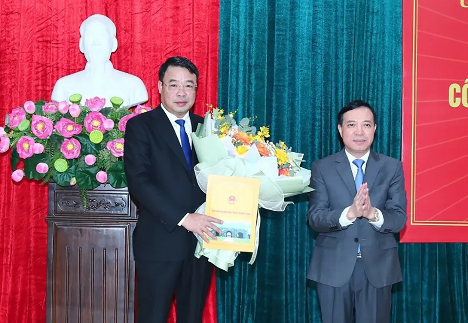 Thanh Hóa có tân Giám đốc Sở Công thương