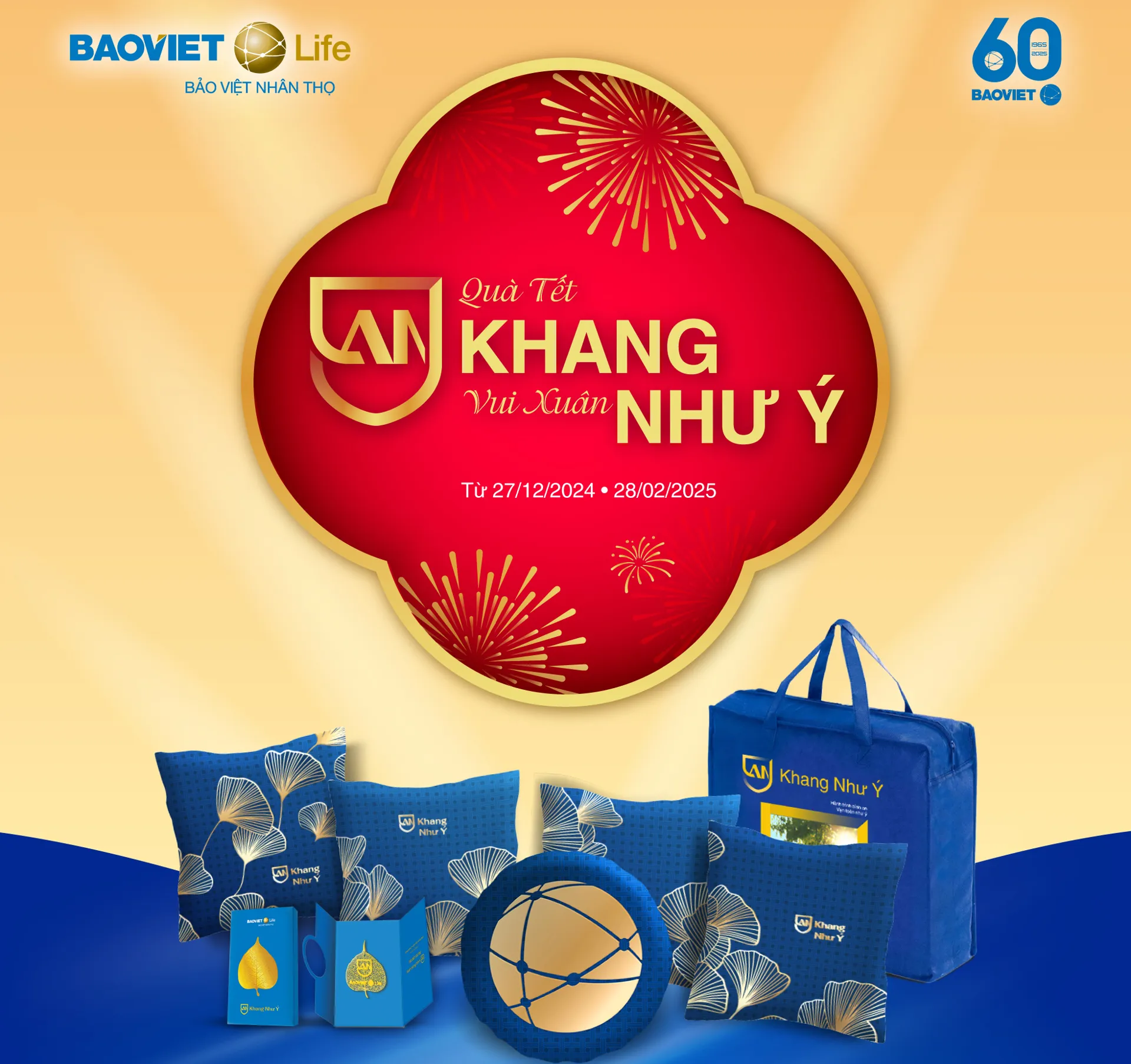Đón tết 2025, Bảo Việt Nhân thọ tri ân khách hàng 34.000 quà tặng an khang