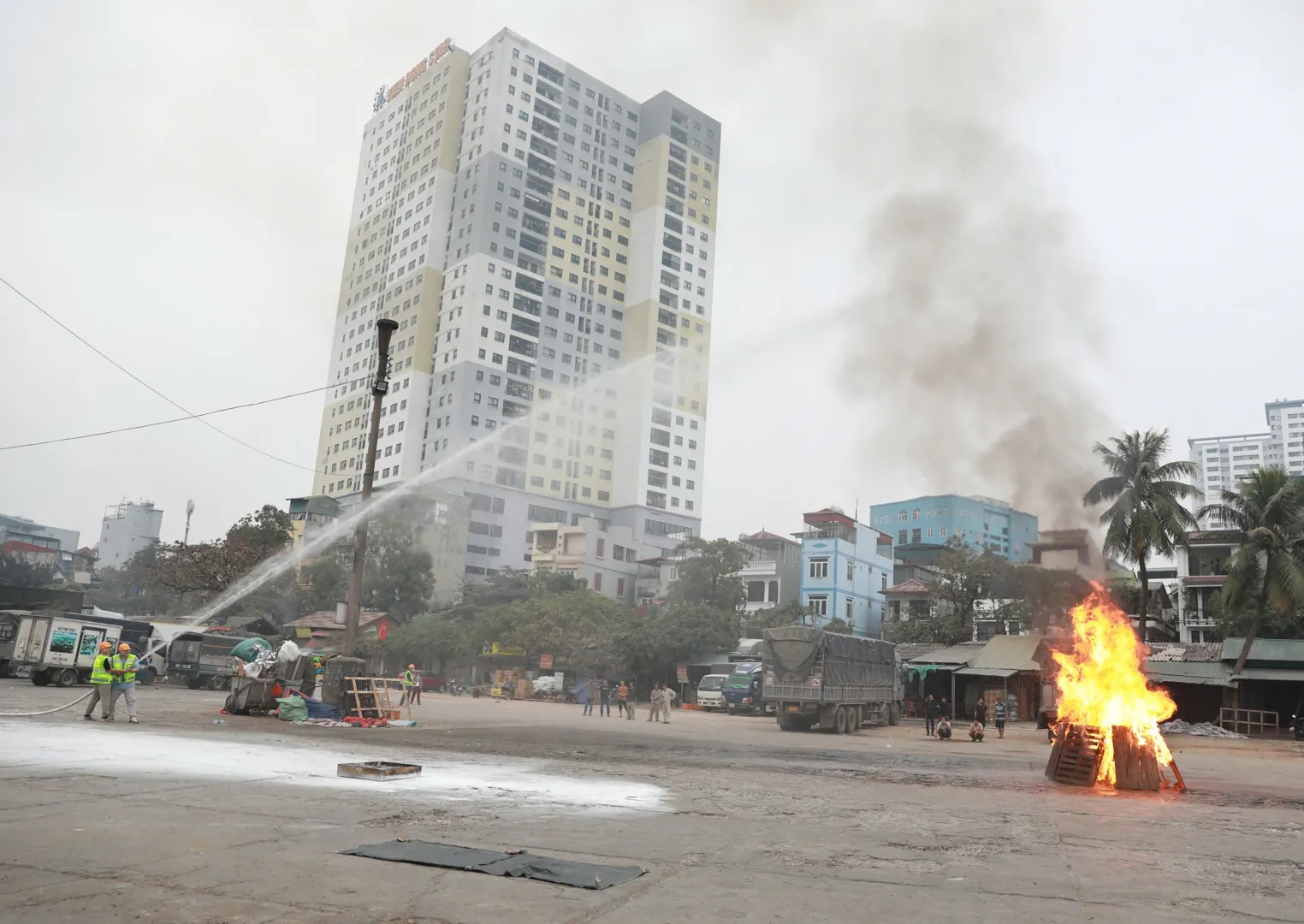 Hiệu quả ban đầu của mô hình liên kết PCCC tại quận Hoàng Mai