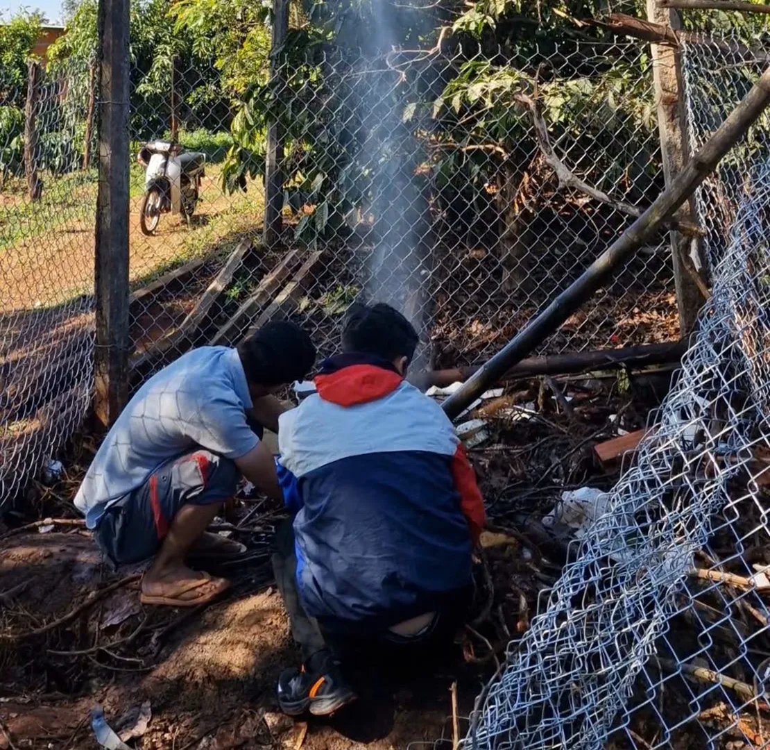 Gia Lai: giếng khoan phun khí nước thứ 2 chưa có dấu hiệu ngừng