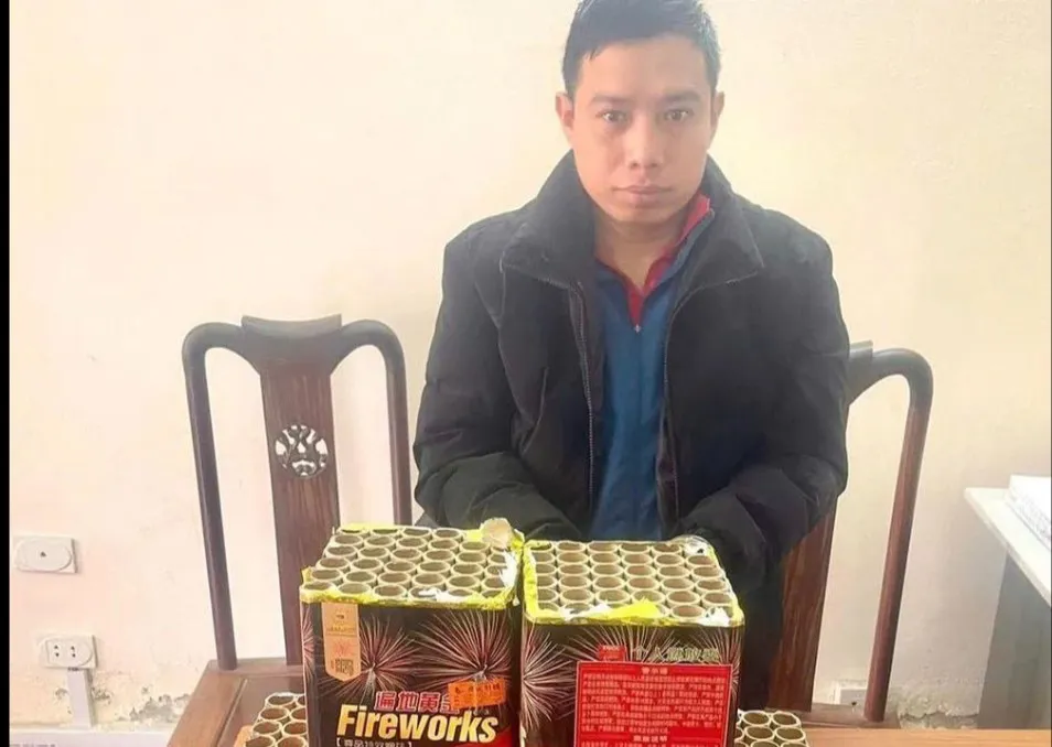 Tuyên Quang: bắt giữ đối tượng tàng trữ 8,2 kg pháo hoa nổ