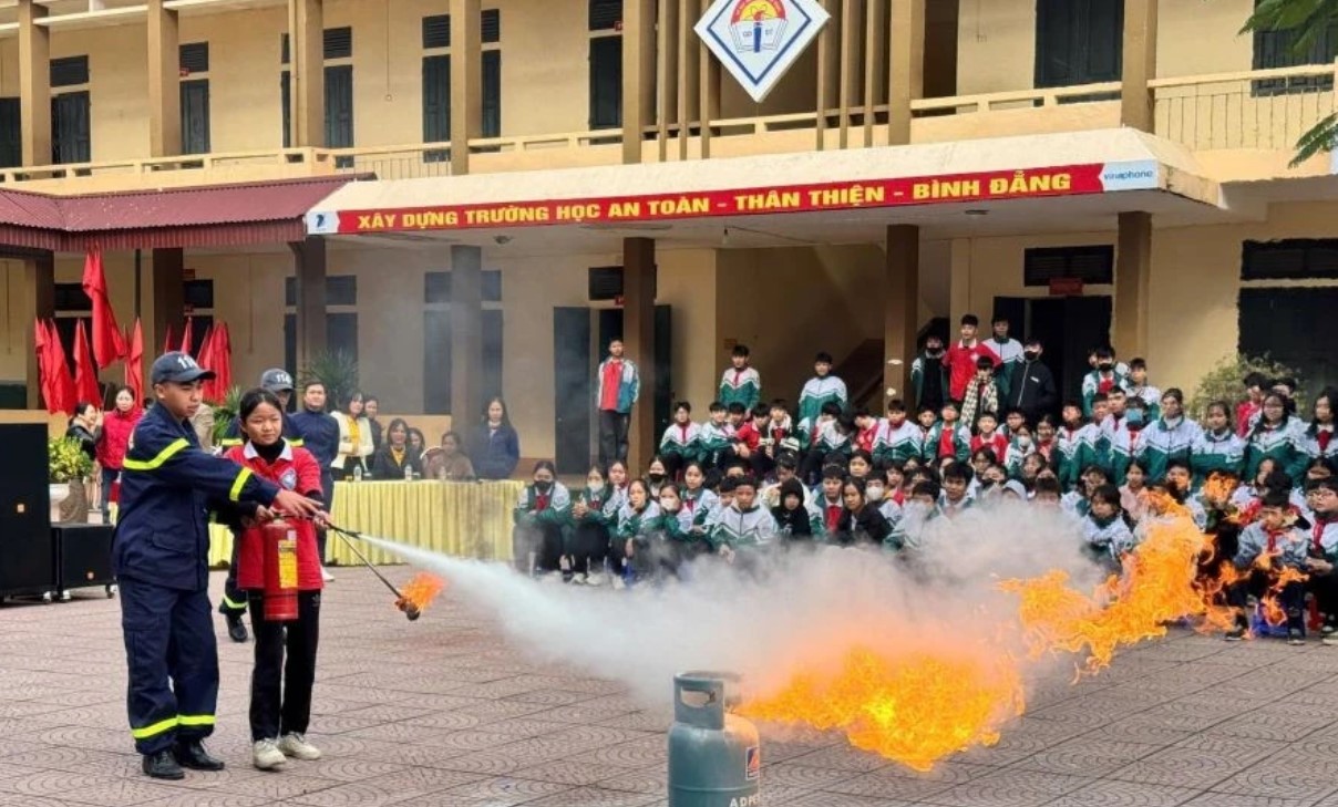 Phú Thọ: đảm bảo an toàn trường học trong dịp Tết Nguyên đán