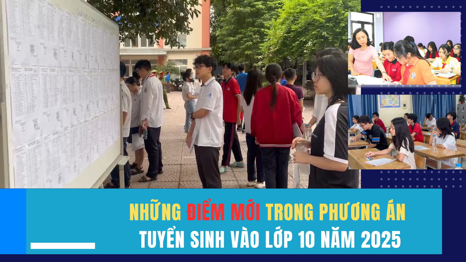 Những điểm mới trong phương án tuyển sinh vào lớp 10 năm 2025