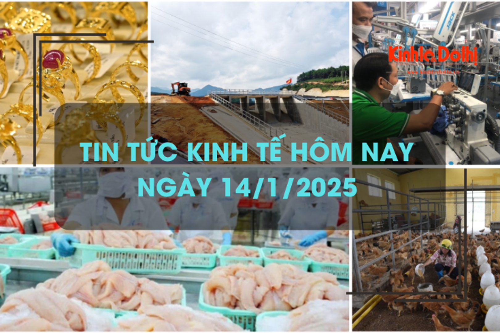 Tin tức kinh tế 14/1: giá vàng đồng loạt giảm mạnh 