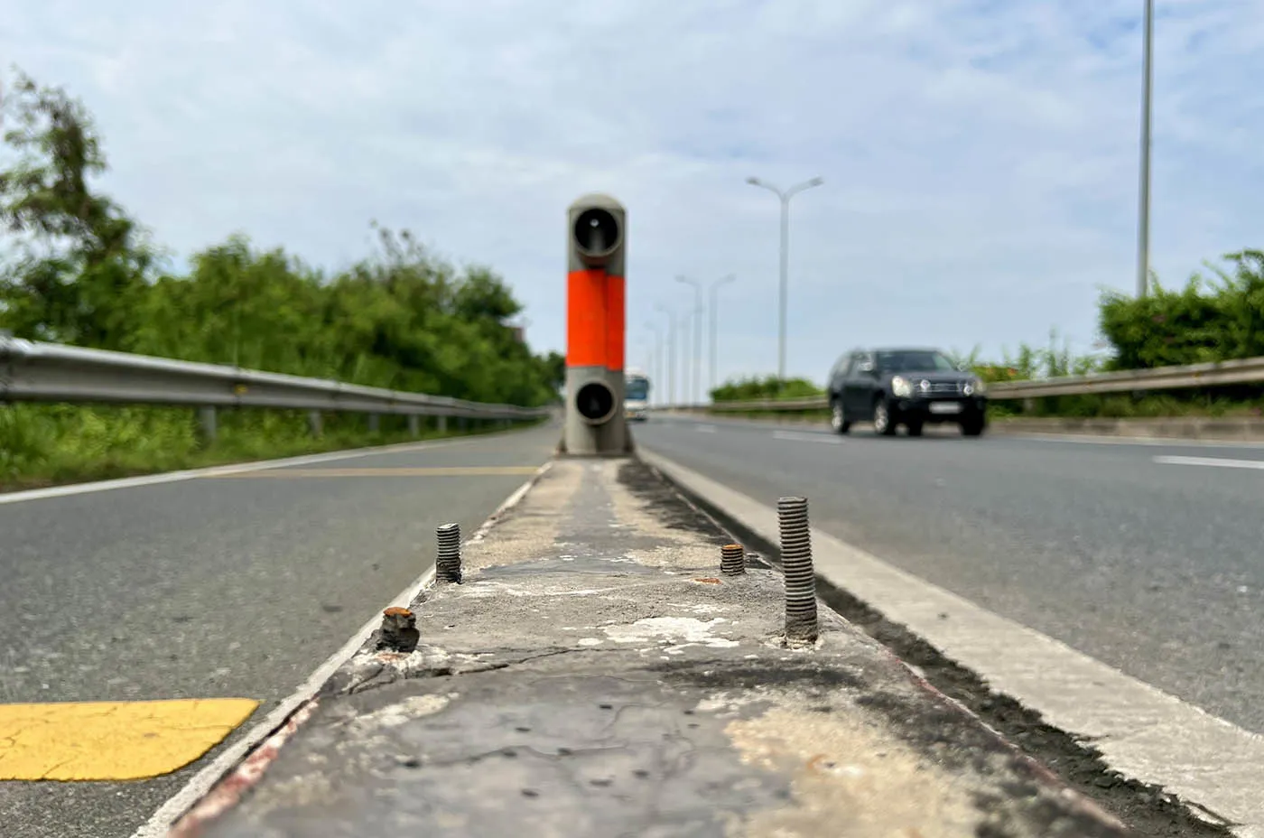Điều chỉnh thiết kế dải phân cách giữa các dự án đường bộ cao tốc 