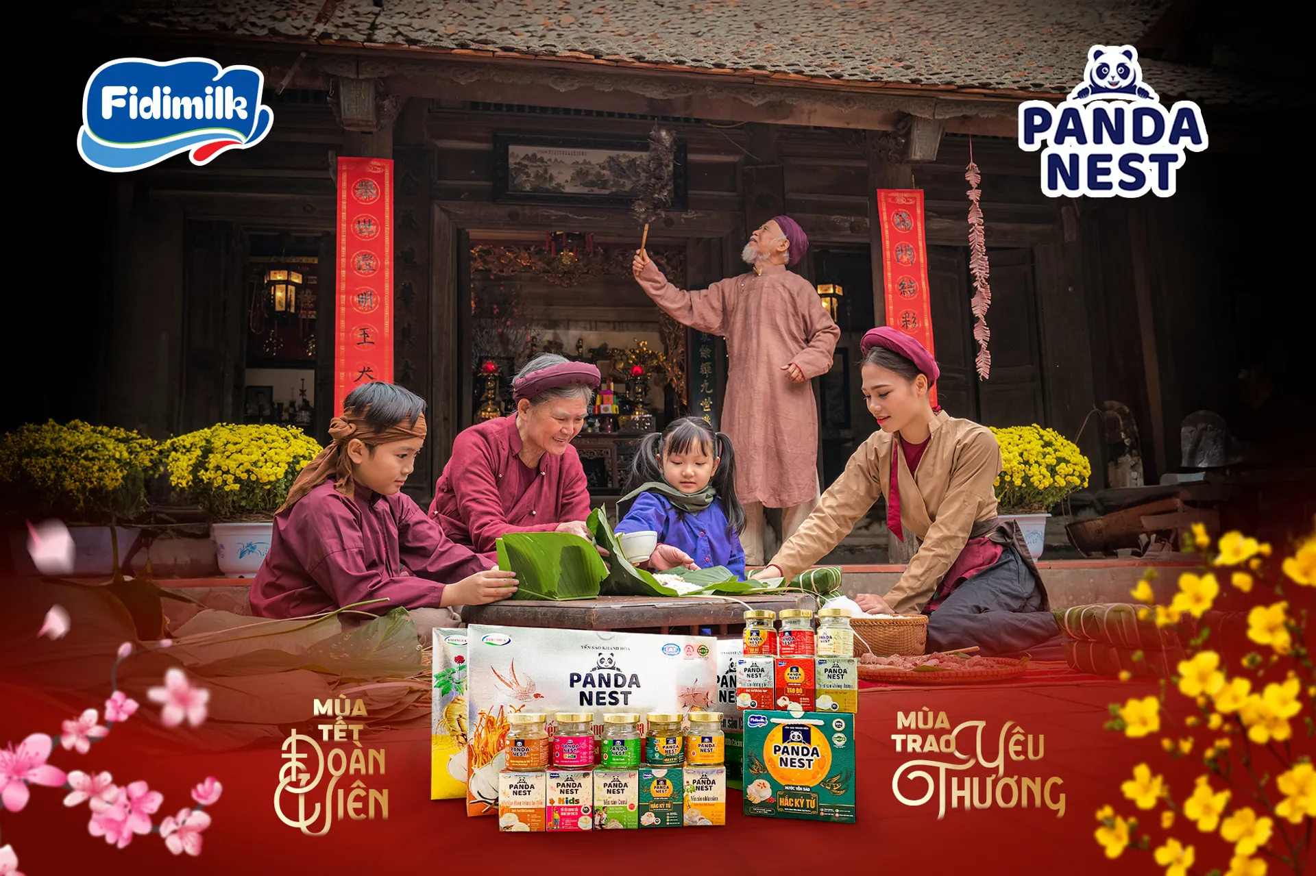 Xuân ấm áp - Tết khỏe vui cùng Fidimilk