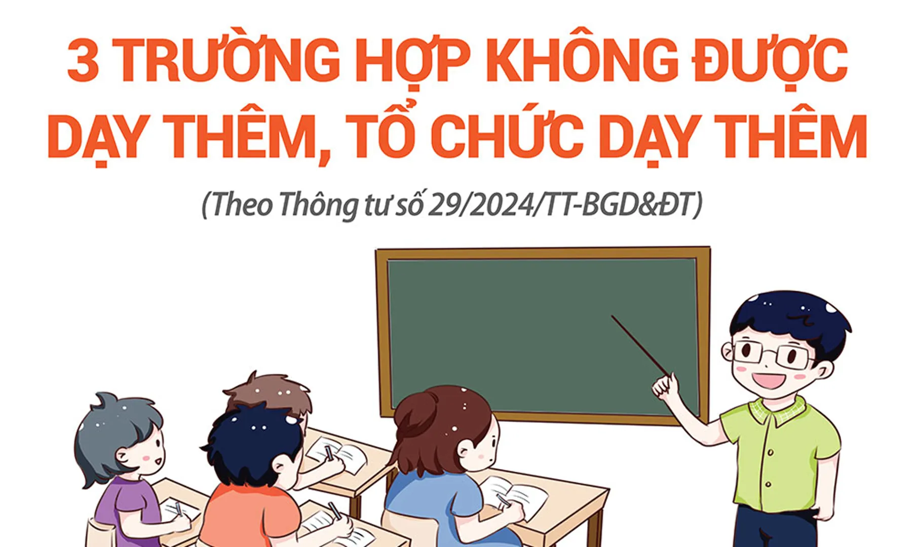 3 trường hợp giáo viên không được tổ chức dạy thêm