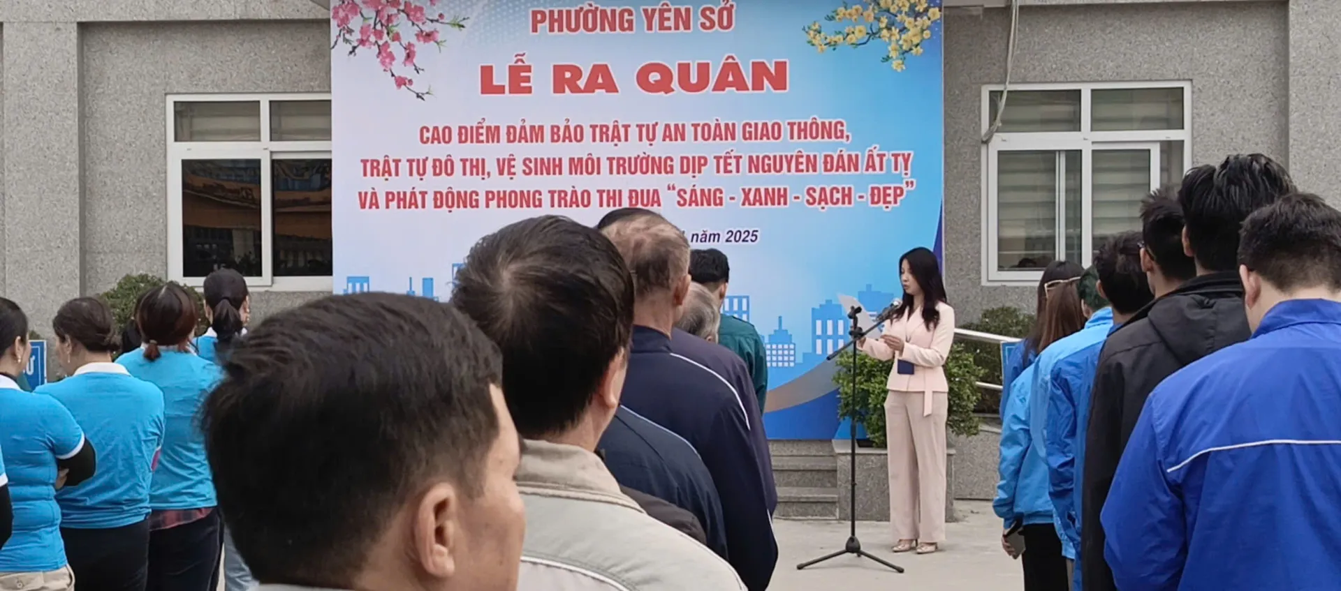 Quận Hoàng Mai tổng vệ sinh đón Tết Nguyên đán