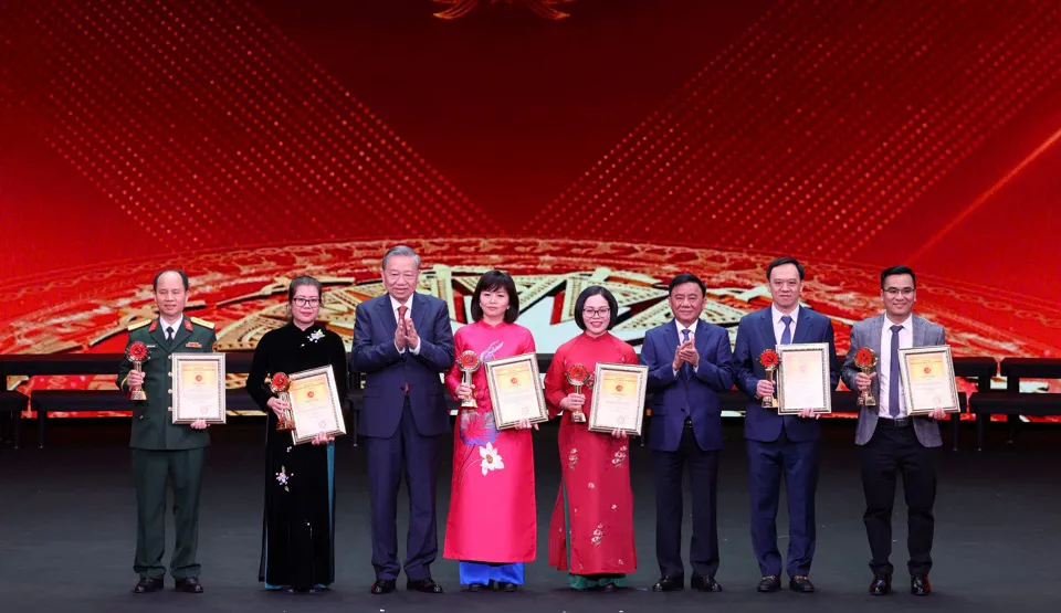 86 tác phẩm xuất sắc được trao Giải báo chí Búa liềm vàng lần thứ IX - năm 2024