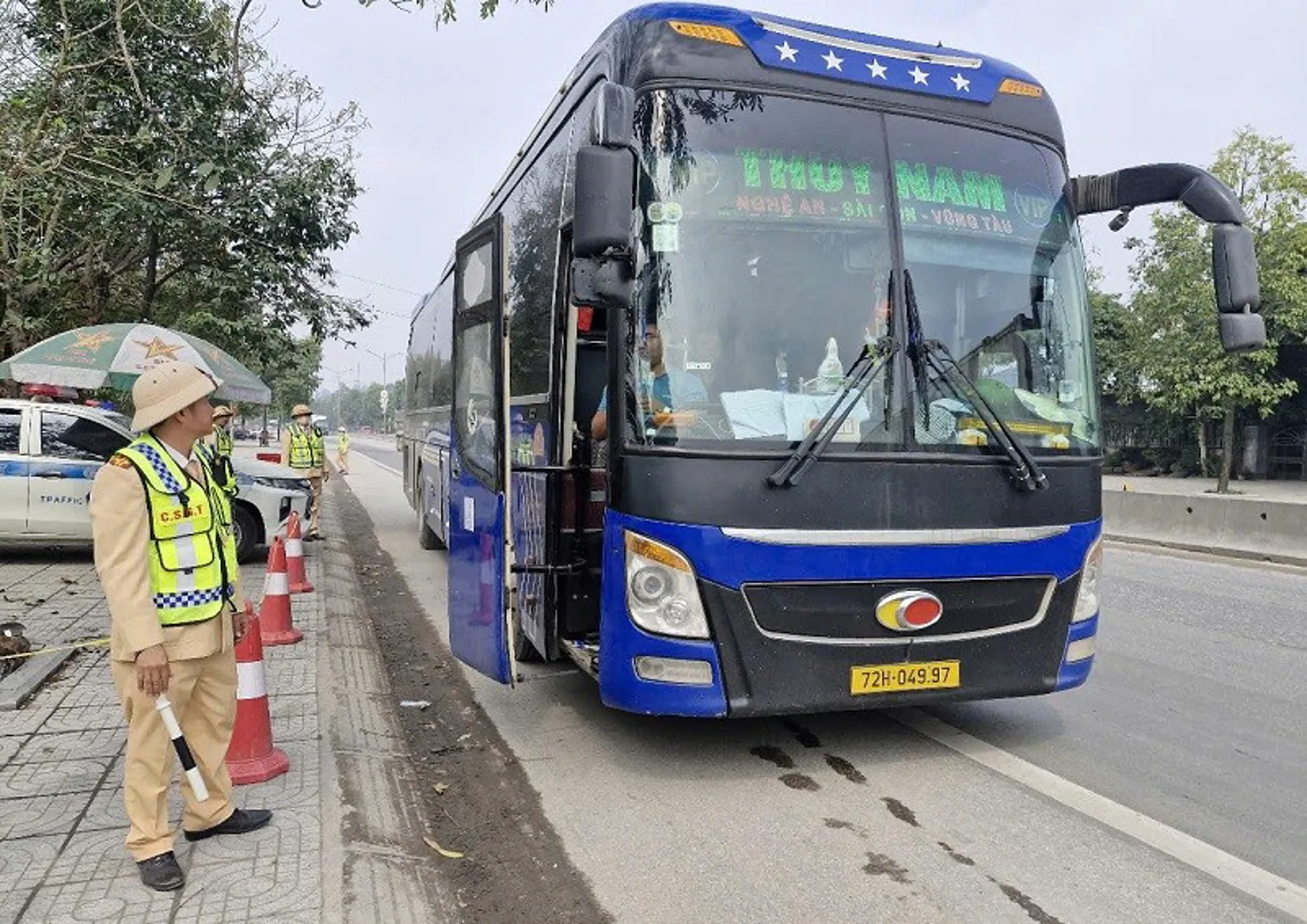 Hà Tĩnh: tăng cường kiểm soát giao thông dịp cận Tết Nguyên đán