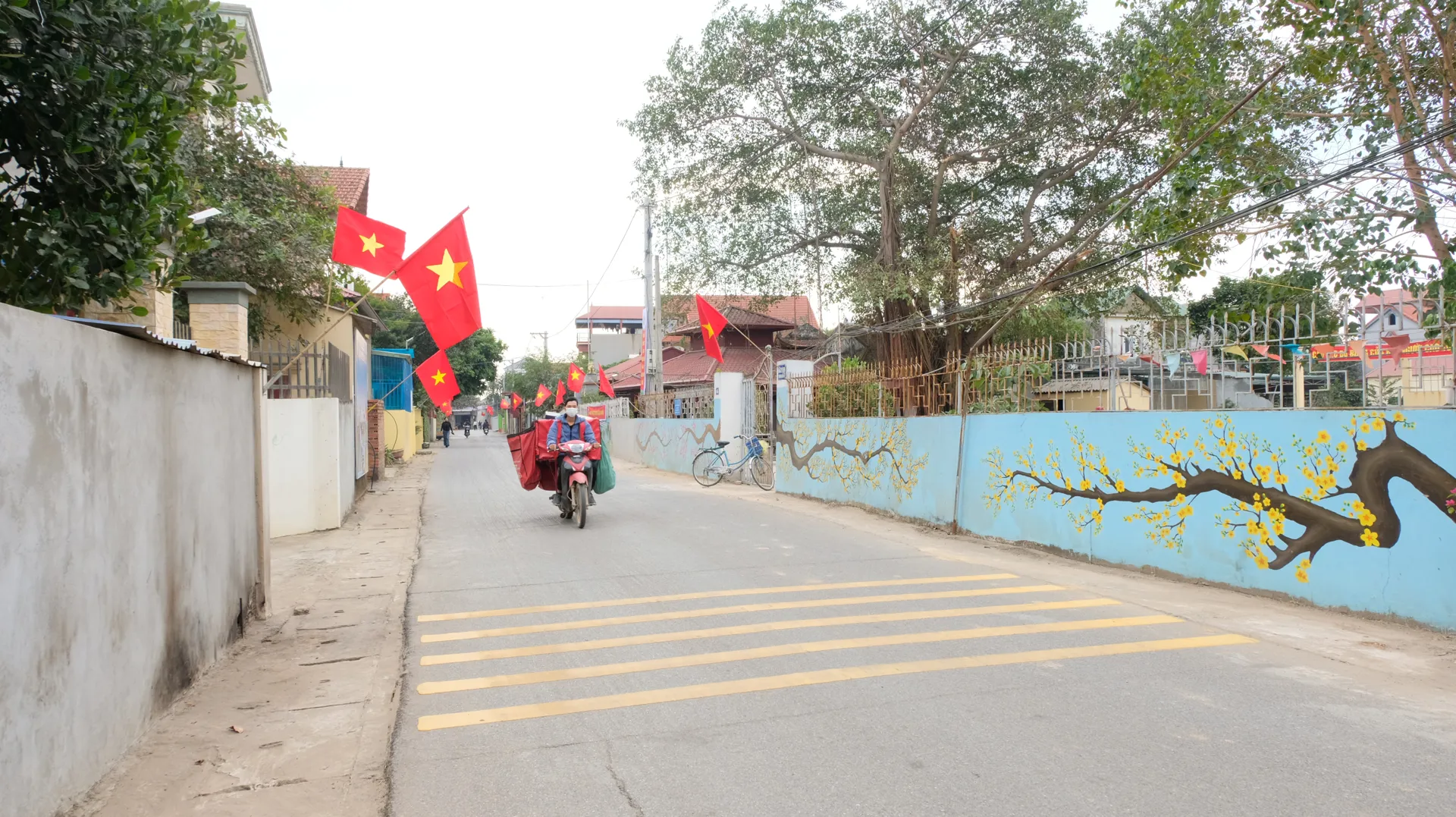 Sắc Xuân trên những miền quê nông thôn mới