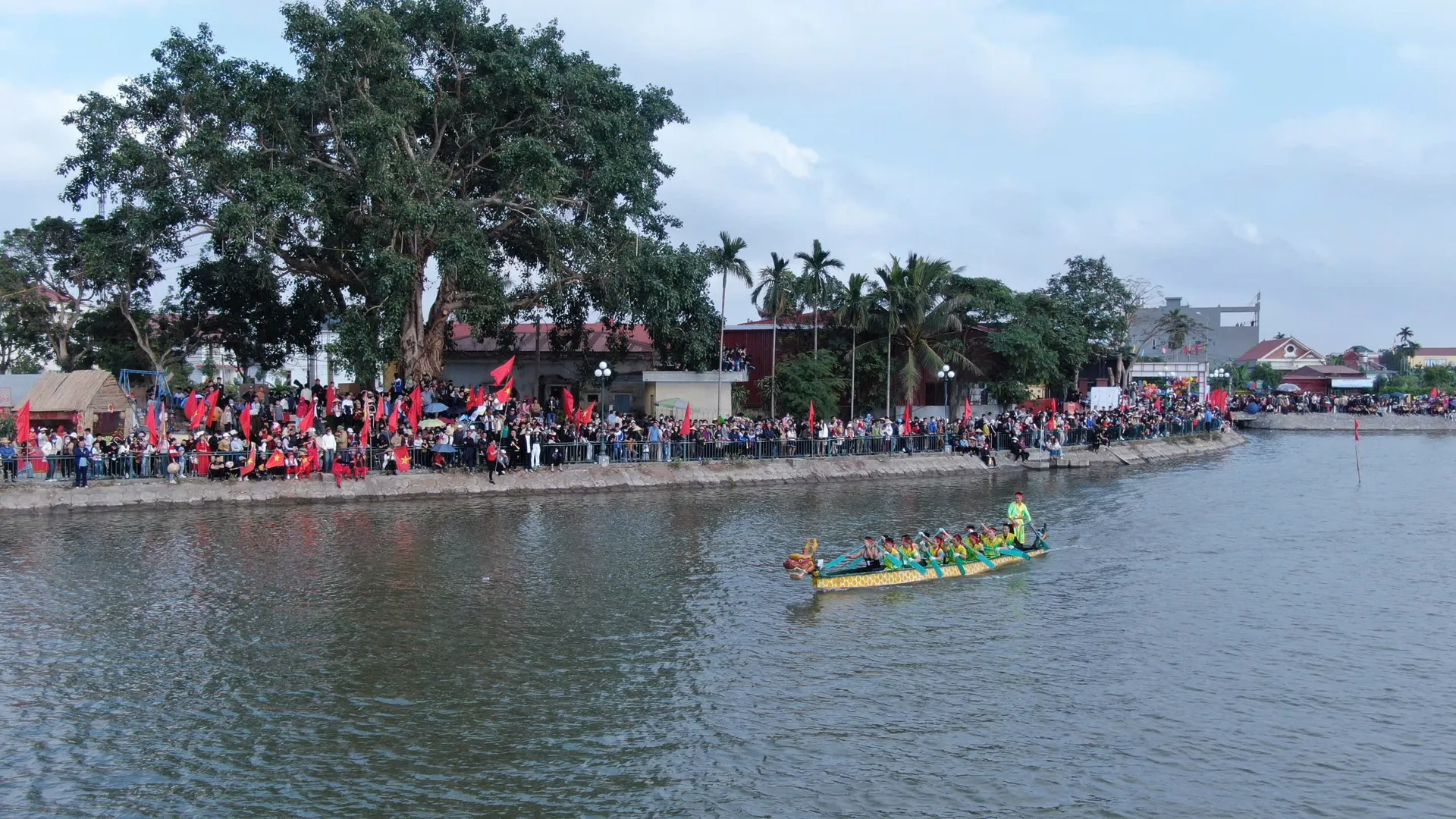 Hải Phòng: khai mạc Lễ hội bơi trải, đền chùa Ngọ Dương