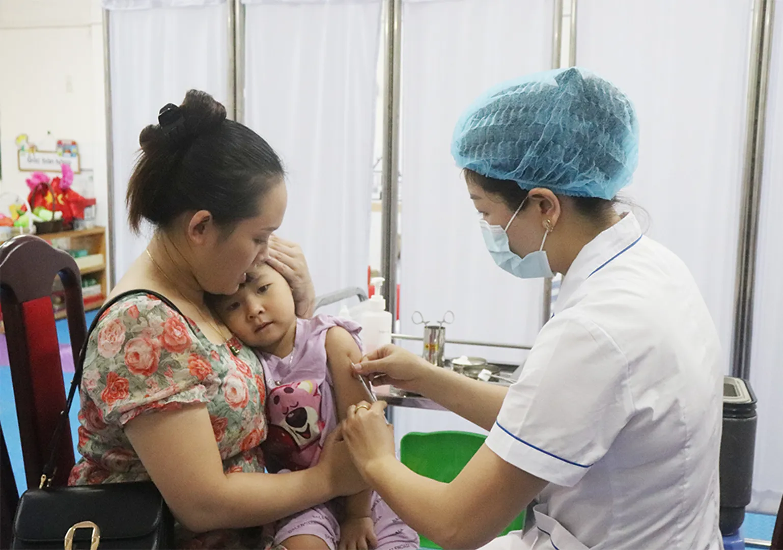 Hà Nội: chiến dịch tiêm vaccine sởi trẻ đủ 6 tháng đến dưới 9 tháng tuổi