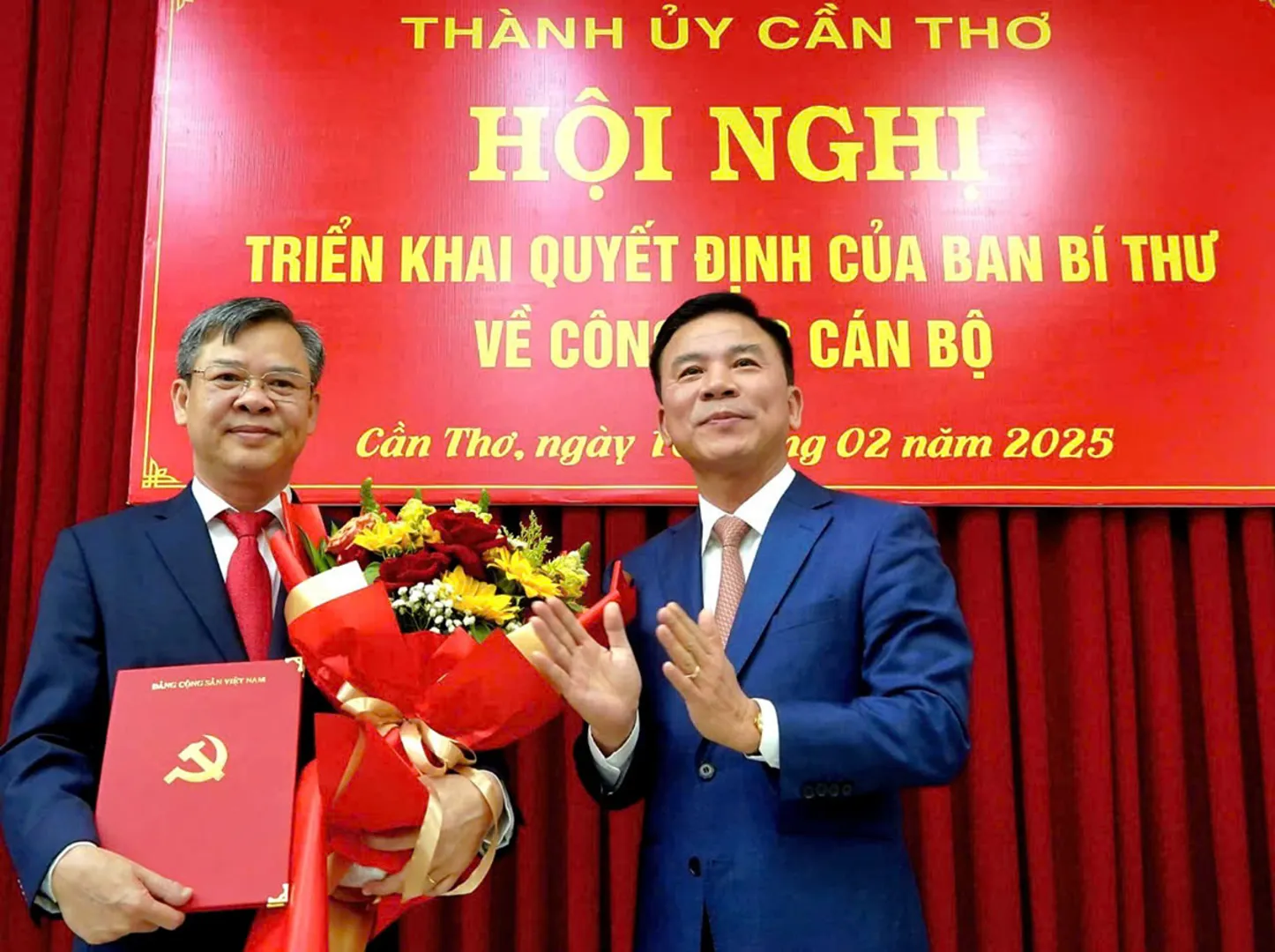 Ông Trương Cảnh Tuyên làm Phó bí thư Thành ủy Cần Thơ