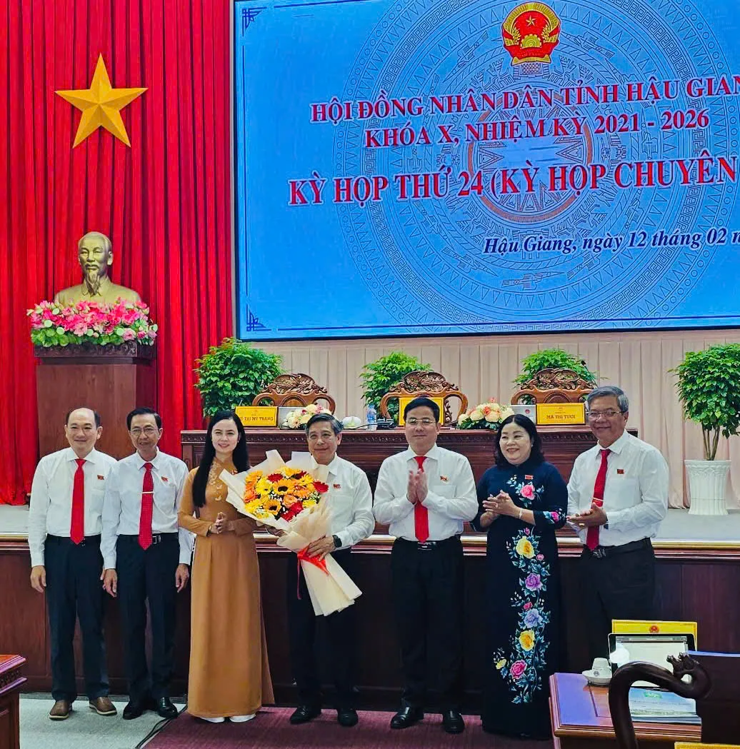 Hậu Giang có tân Chủ tịch UBND và HĐND tỉnh