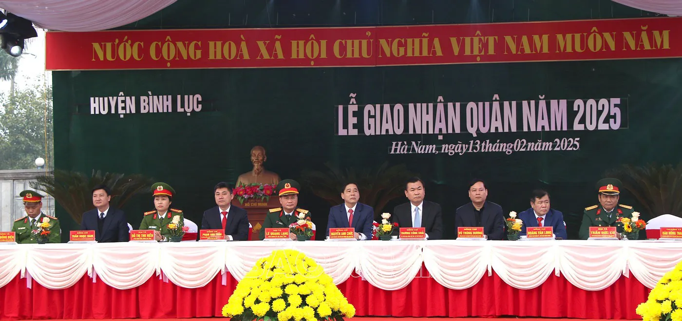 Hà Nam: rộn ràng ngày hội tòng quân