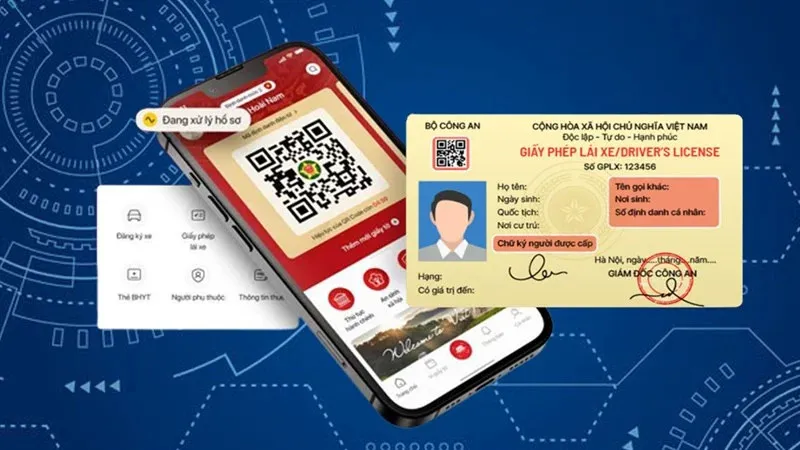 Ưu tiên ứng dụng môi trường điện tử cho cấp, đổi giấy phép lái xe