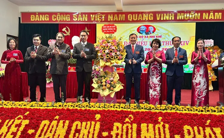 Huyện Thường Tín: khai mạc Đại hội điểm cấp cơ sở tại Đảng bộ xã Nhị Khê
