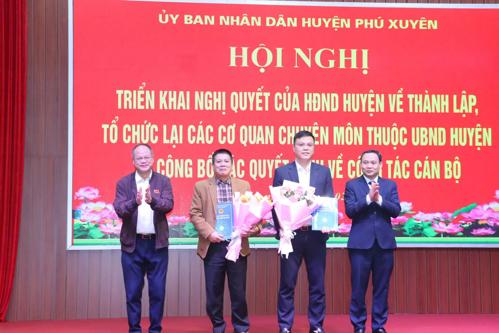Huyện Phú Xuyên kiện toàn tổ chức bộ máy, nâng cao hiệu quả hoạt động