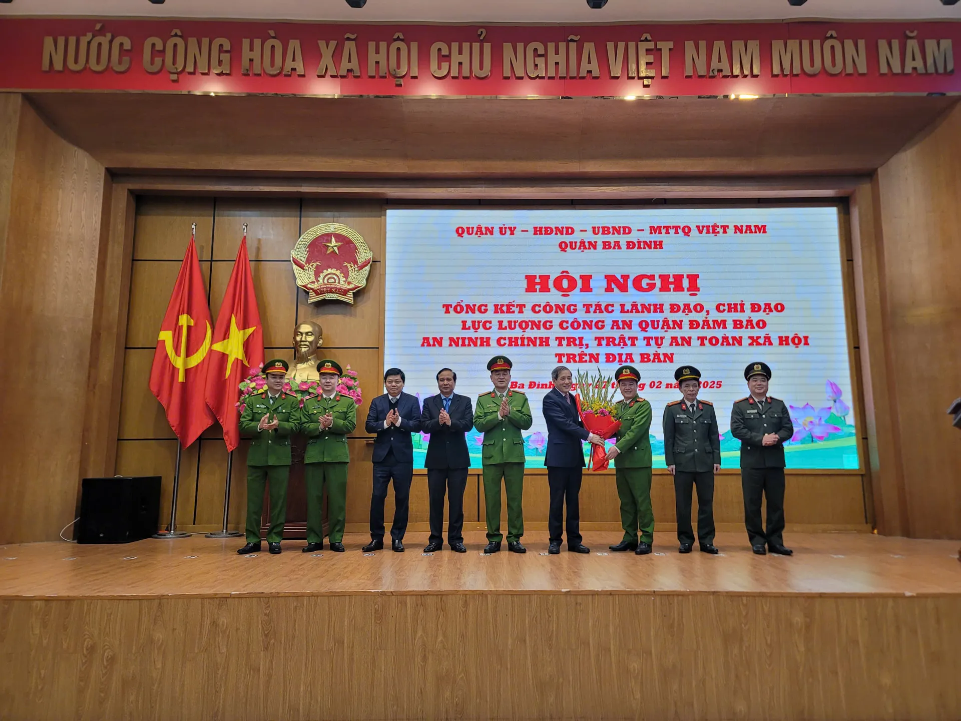Không tạo khoảng trống trong bảo vệ an ninh trật tự sau sắp xếp bộ máy
