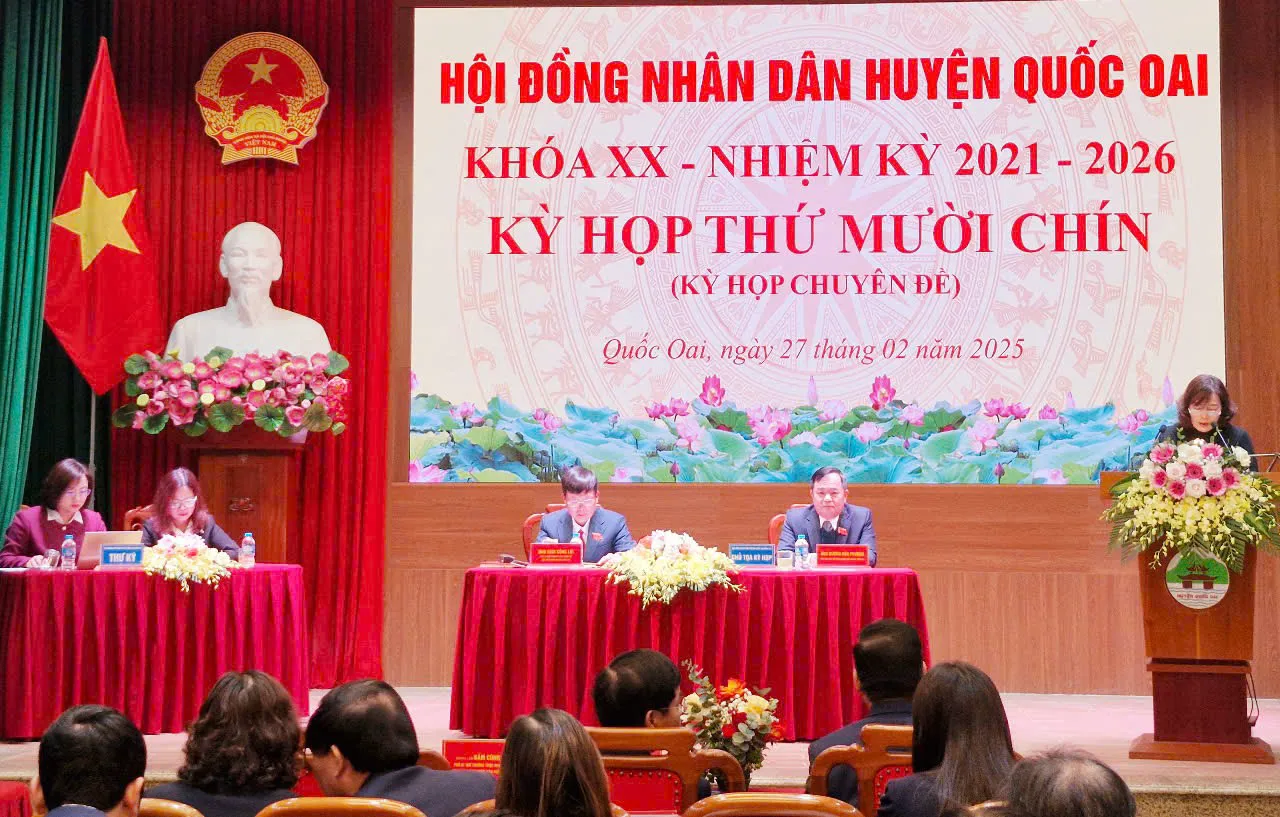 Quốc Oai thành lập, tổ chức lại các phòng chuyên môn thuộc UBND huyện