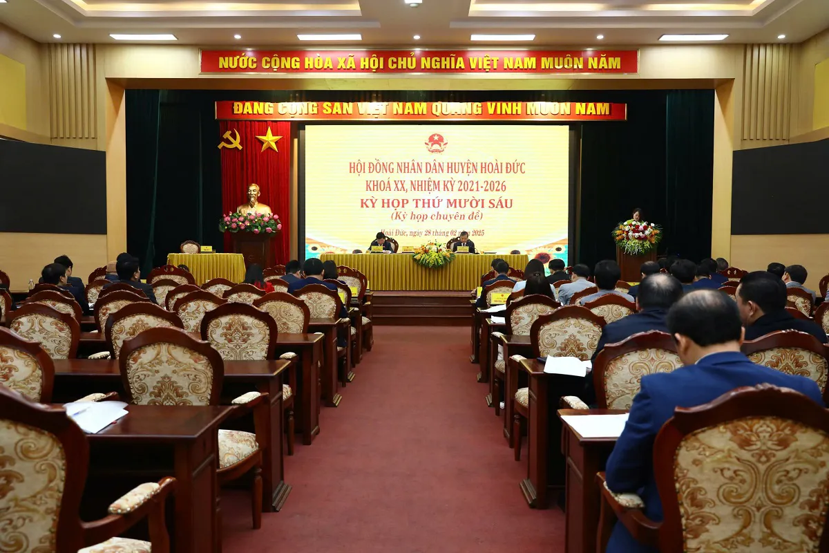 Hoài Đức thực hiện sắp xếp phòng chuyên môn thuộc UBND huyện