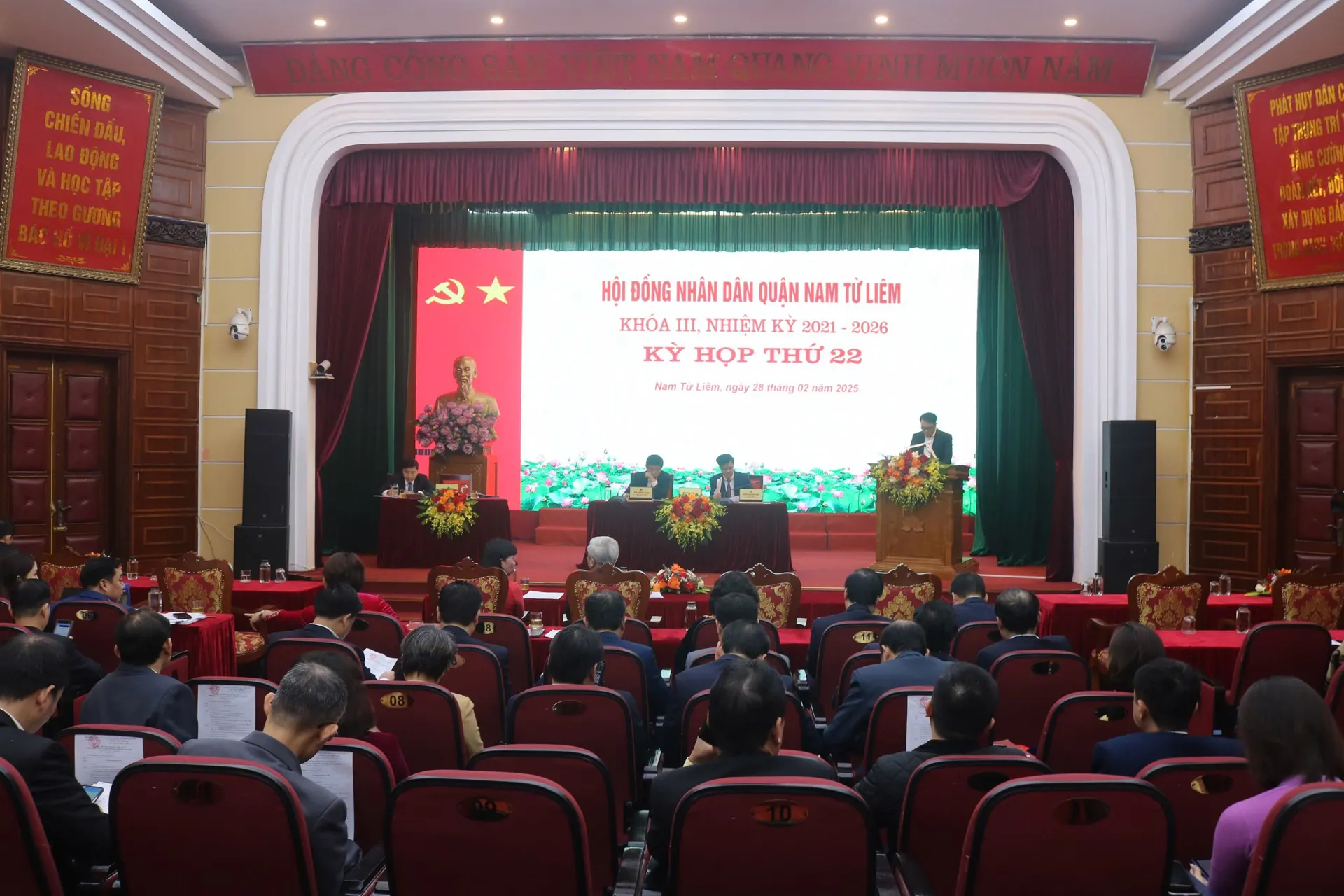 Nam Từ Liêm khẩn trương hoàn thành công tác sắp xếp, ổn định tổ chức