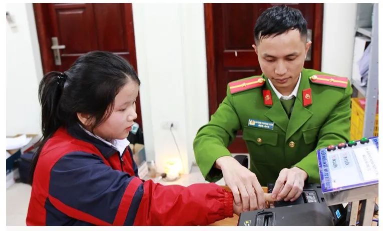 11 địa điểm tổ chức thu nhận và trả thẻ căn cước tại Bắc Giang