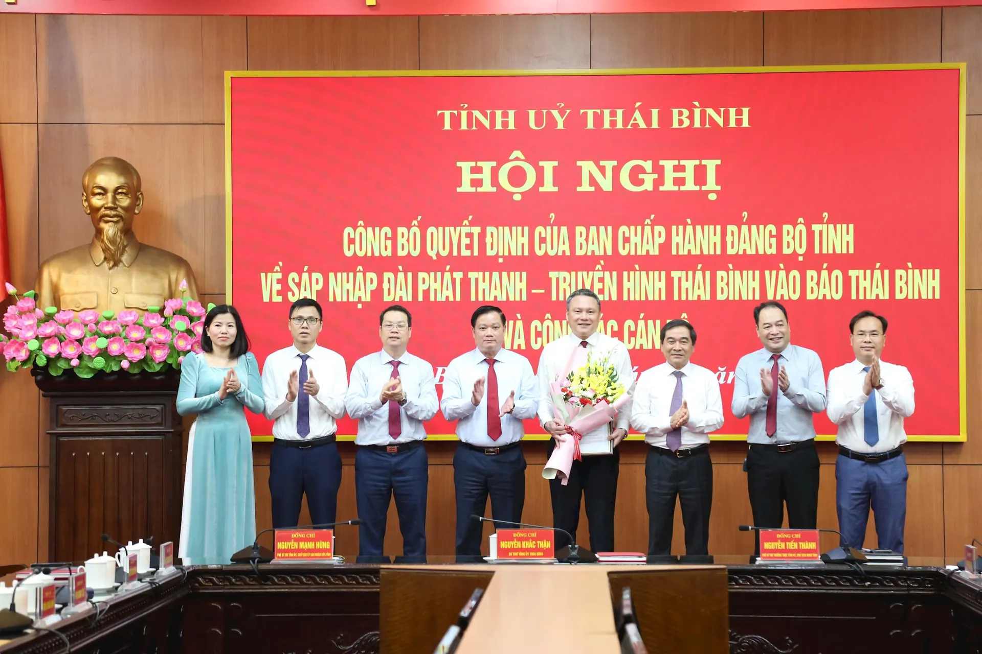 Thái Bình: 2 cơ quan báo chí của tỉnh hợp nhất