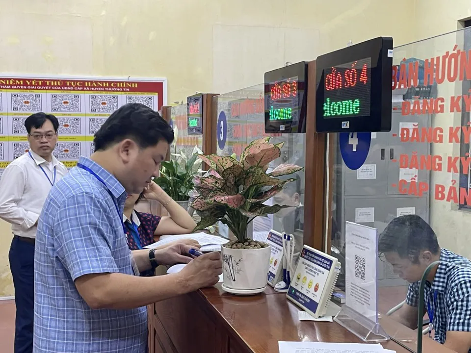 Huyện Thường Tín khắc phục tồn tại, nâng cao chỉ số cải cách hành chính