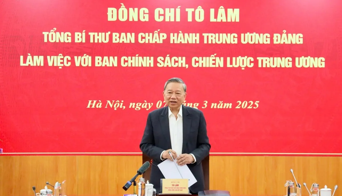Tổng Bí thư: phải có chiến lược rõ ràng phát triển kinh tế tư nhân