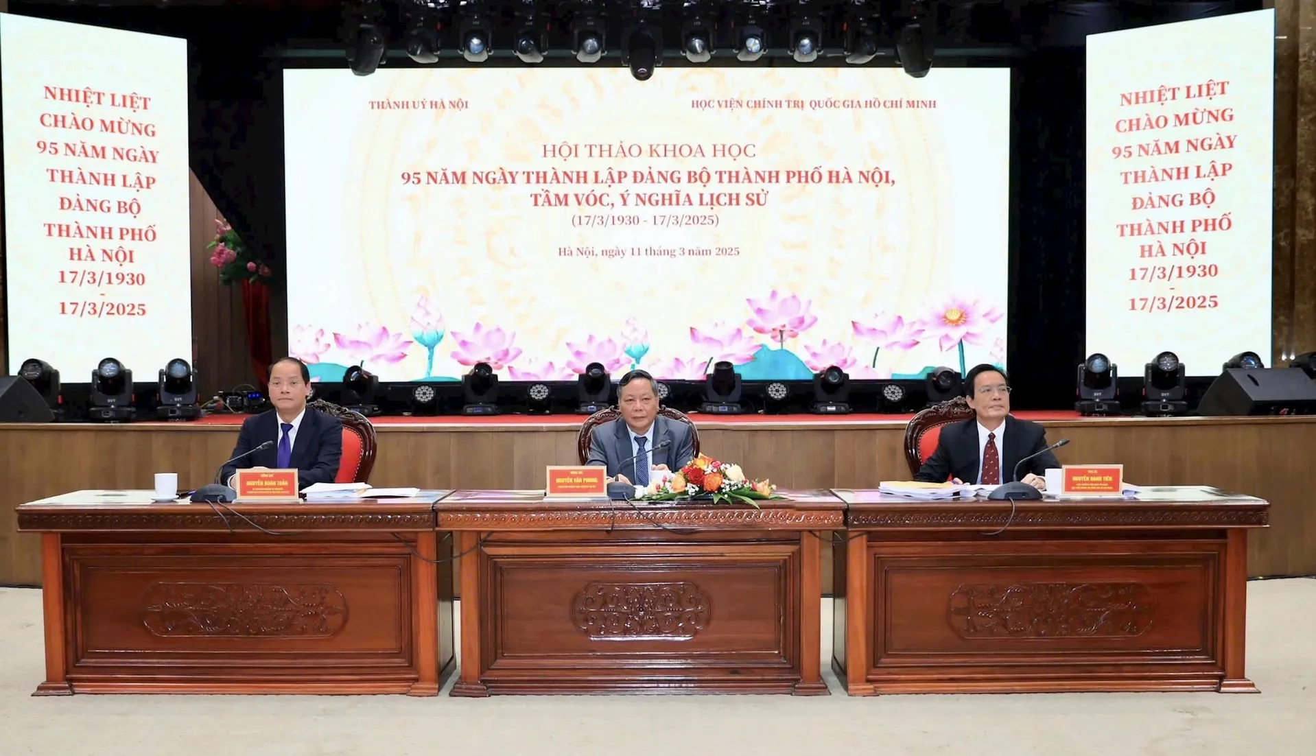 Hội thảo khoa học “95 năm Ngày thành lập Đảng bộ Thành phố Hà Nội - tầm vóc, ý nghĩa lịch sử"