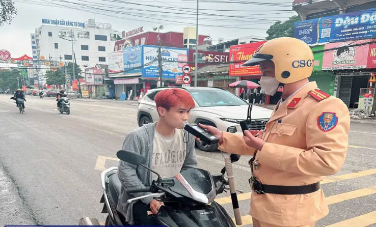 Bắc Giang: xử phạt hơn 5 tỷ đồng vi phạm giao thông trong 10 ngày