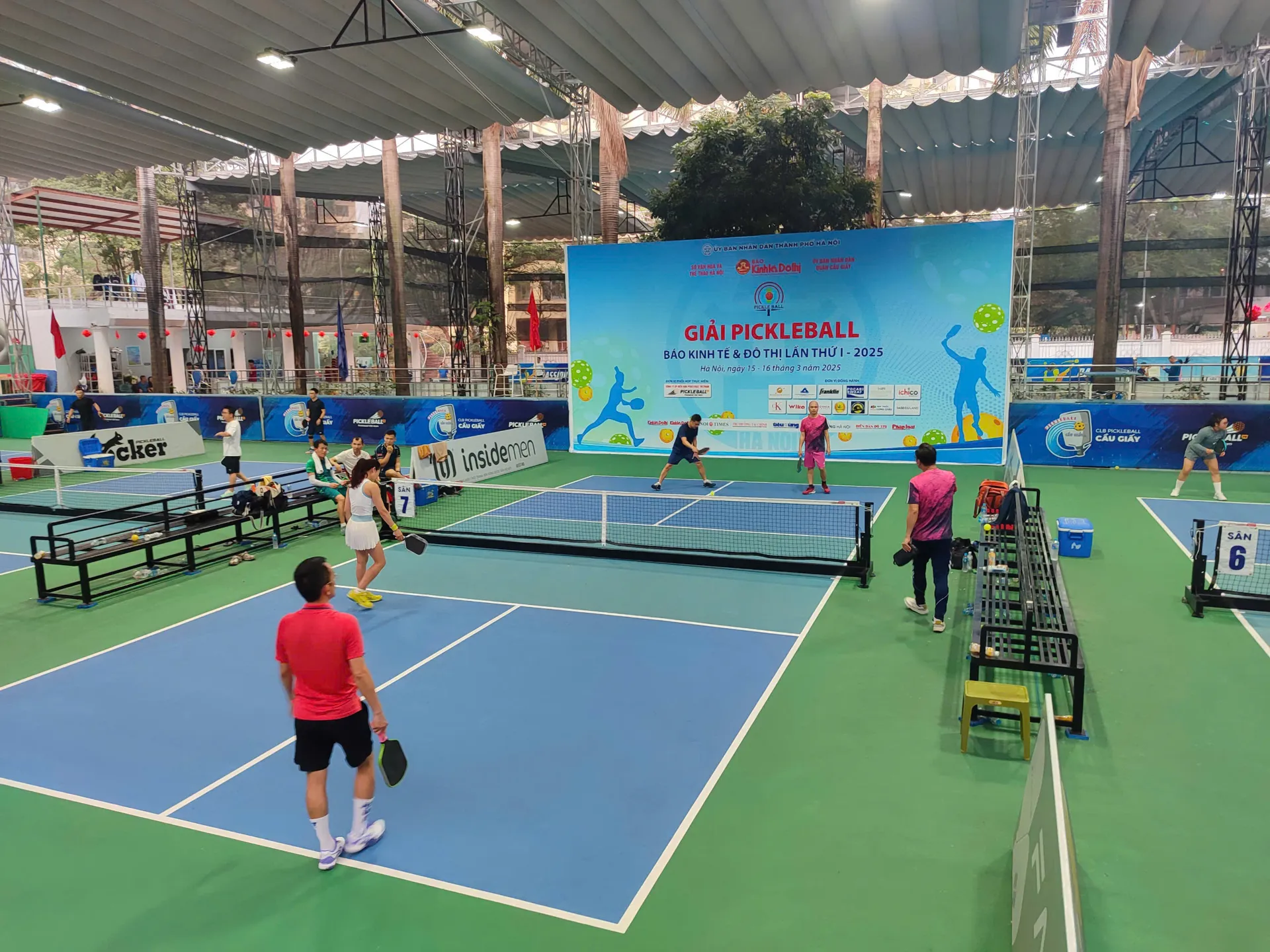 Sáng nay, khai mạc Giải “Pickleball Báo Kinh tế & Đô thị lần thứ I-2025”