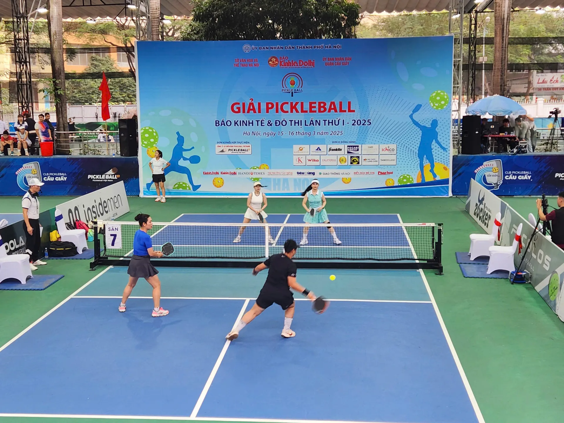 Những hình ảnh ấn tượng tại Giải Pickleball báo Kinh tế& Đô thị lần thứ 1-2025