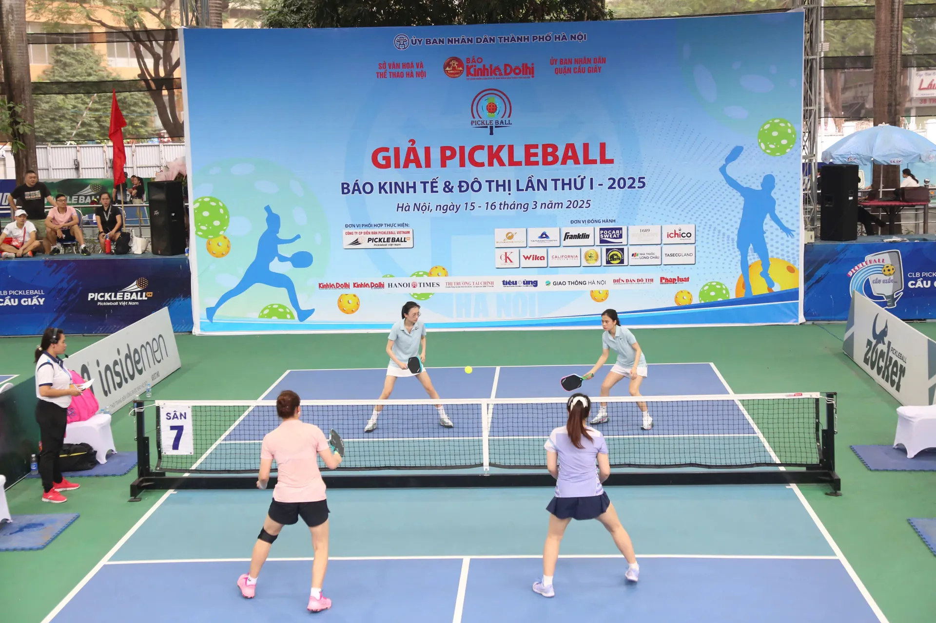 Giải Pickleball Báo Kinh tế & Đô thị lần thứ I - 2025: Chuyên nghiệp, fairplay