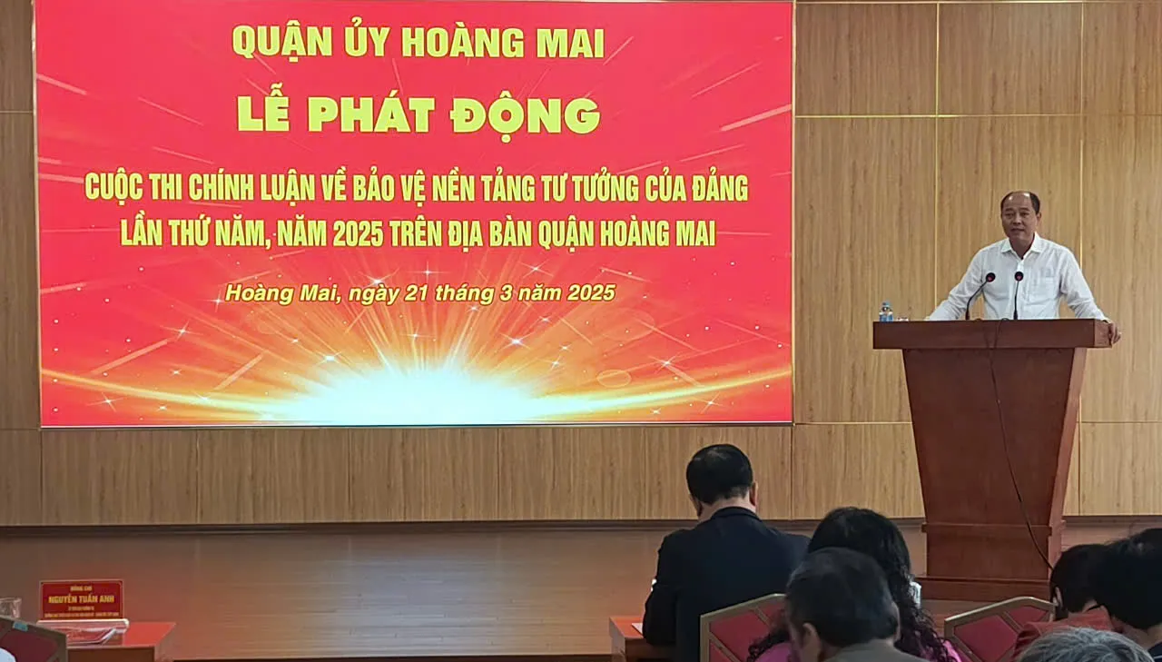 Phát động Cuộc thi chính luận về bảo vệ nền tảng tư tưởng của Đảng