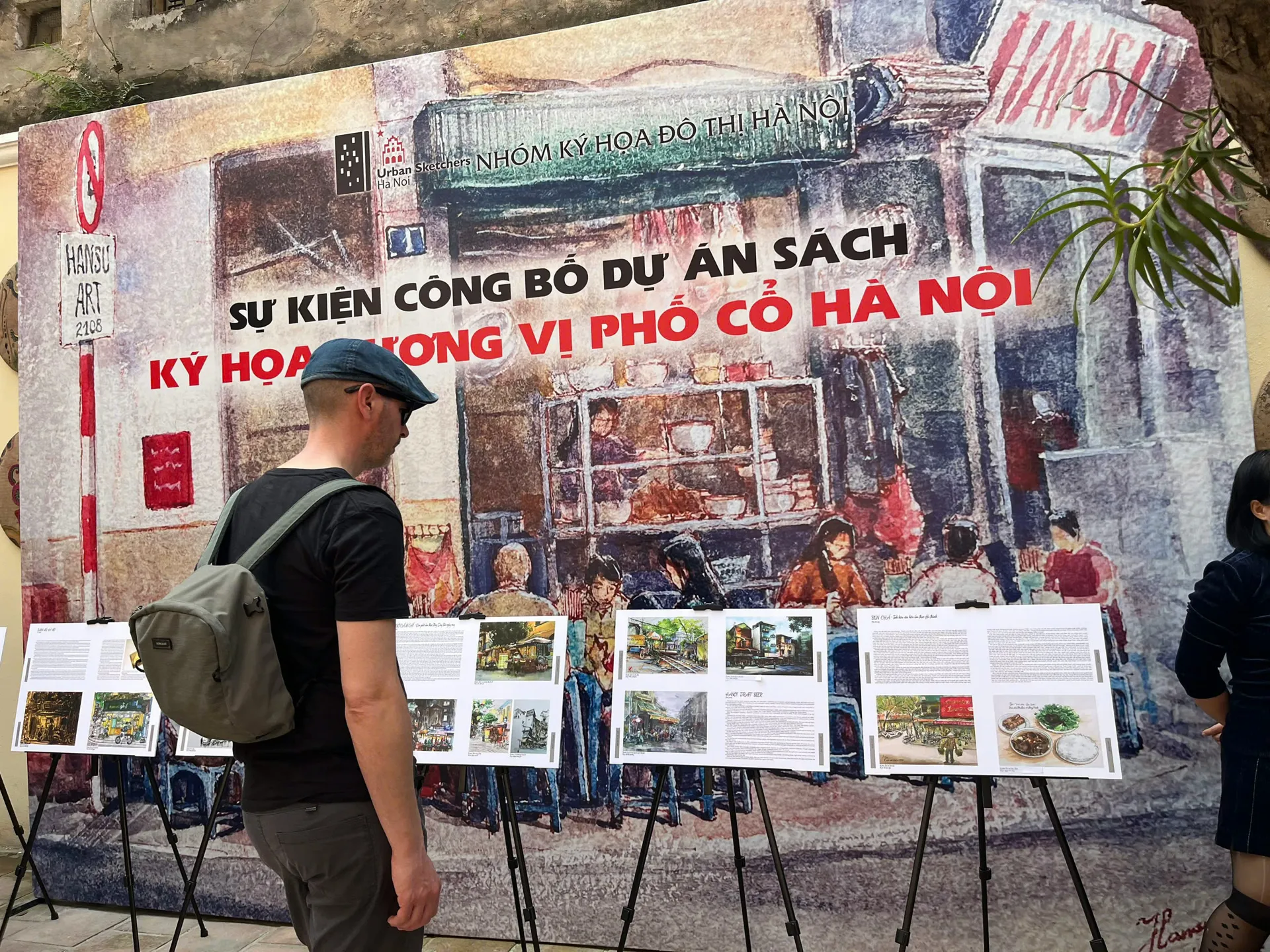 Ra mắt dự án sách "Ký họa hương vị phố cổ Hà Nội"