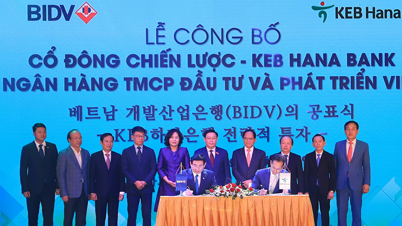 KEB Hana Bank, BIDV close biggest M&A deal in Vietnam’s banking industry