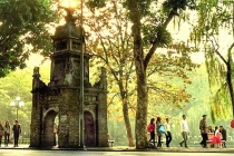 Rain and wind help Hanoi’s air quality improve on some week days