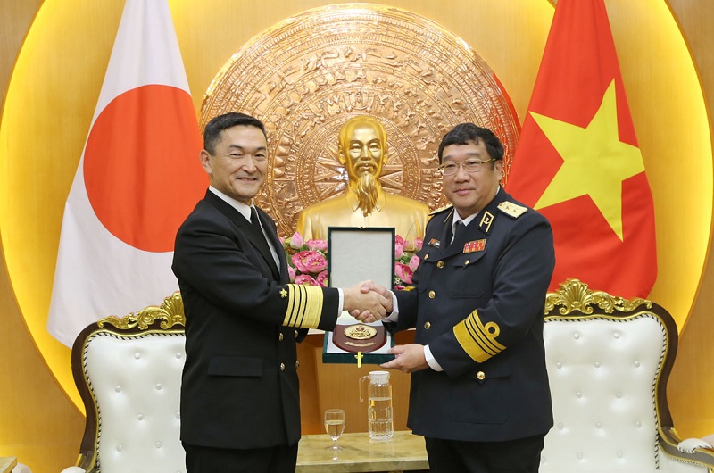 Japan Maritime Self-Defense Force calls for stronger ties with Vietnam