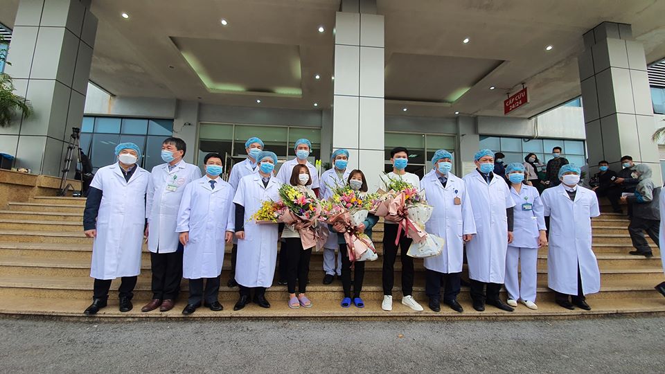 Another three Vietnamese nCoV patients discharged from hospital