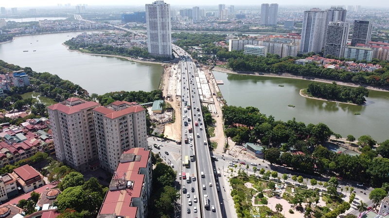 Immiment works to clear series of traffic bottlenecks in Hanoi