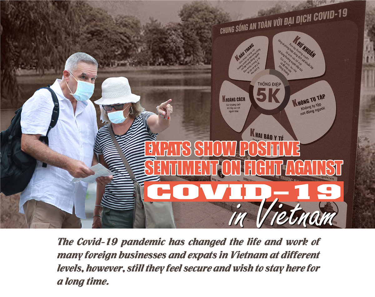 Expats show positive sentiment on fight against Covid-19 in Vietnam